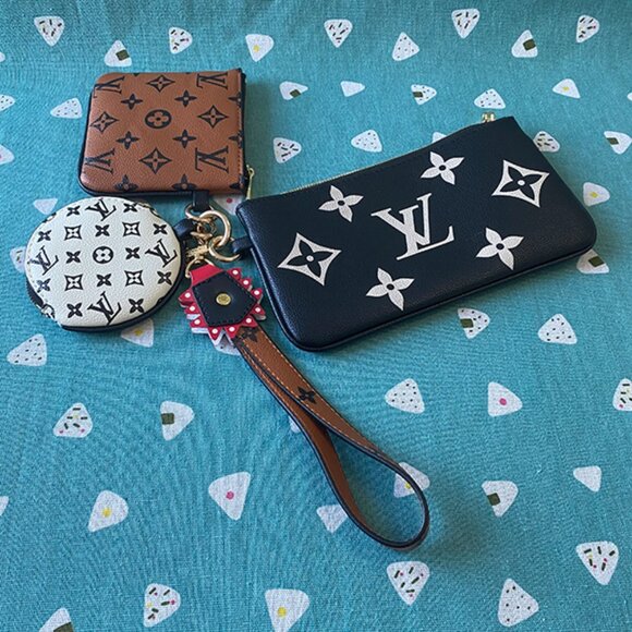 Louis Vuitton Pochette Trio Monogram Emprente Black - Picture 2 of 9